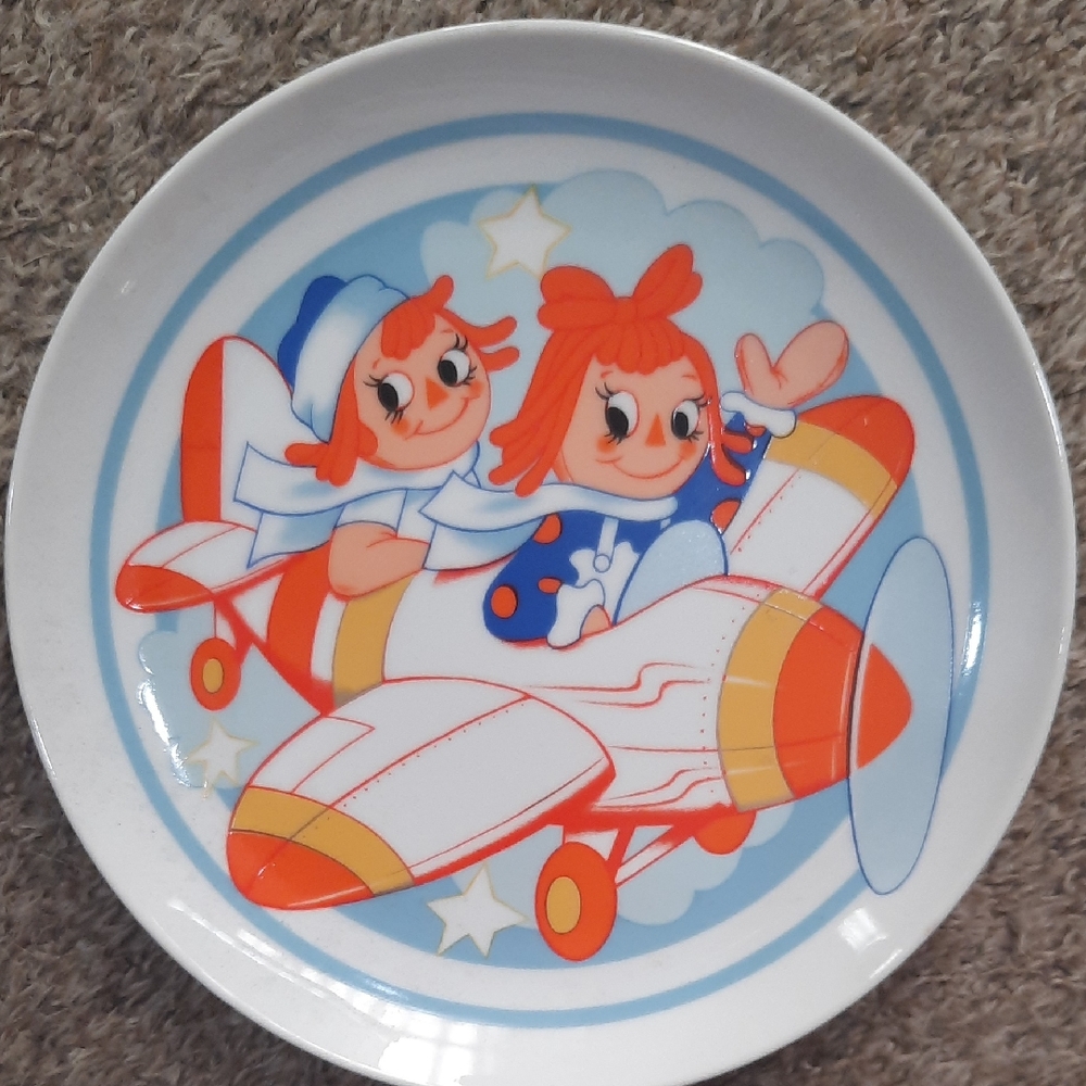 Kids Airplane Adventure Plate